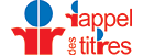 Rappel des titres logo